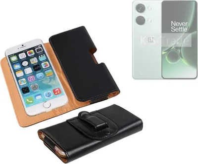 Produktbild von K-S-Trade Schützhülle Handyhülle kompatibel mit OnePlus Nord 3 5G Holster Gürtel Tasche Schutzhülle Handy-Tasche Smartphone Case Seitentasche