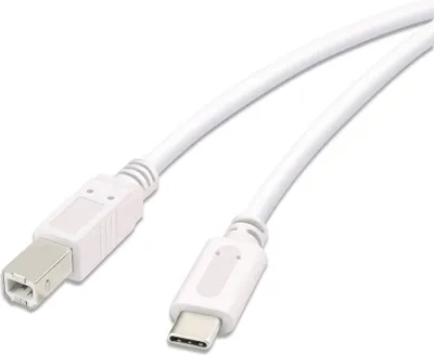Zdjęcie produktu dla ViVanco™45356, 3 m, USB C, USB B, Biały