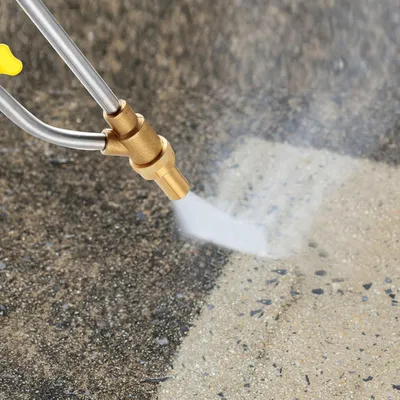 Produktbild von Hochdruckreiniger Sandstrahlen Kit - Sandstrahlbefestigung 1/4 Zoll Schnelltrennung - Nassstrahler Kit Ersatz - Blau