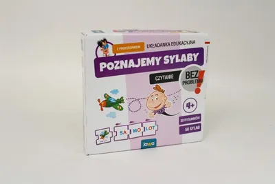 Zdjęcie produktu dla Gra Poznajemy Sylaby Z Profesorkiem 05043