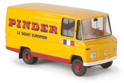 Produktbild von Brekina MB L 406 D Kasten Pinder 36823