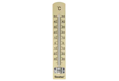 Obrázek produktu pro metaltex 298005080 metaltex Innenthermometer, aus Buchenholz, braun