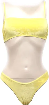 Immagine prodotto di 7013AI bikini fascia donna KONTATTO woman chenille beachwear yellow