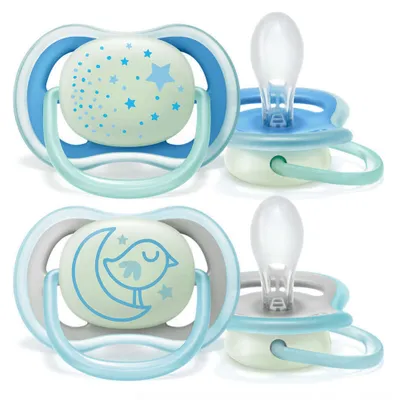 Obrázek produktu pro Philips AVENT SCF376/20, Extra jemný dudlík, Ortodontický, Silikon, Chlapec/děvče, Vhodný do myčky