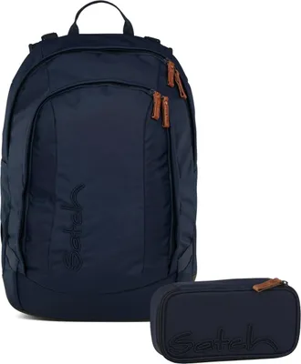 Produktbild von Satch, Schulrucksack-Set AIR Nordic Blue 2-teilig, ab 5. Klasse