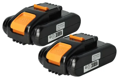 Produktbild von vhbw 2x Akku Ersatz für Worx WA3551, WA3551.1, WA3553.3, WA3553.2, WA3572, WA3553.1, WA3553, WA3549.1 für Werkzeug (1500 mAh, Li-Ion, 20 V)