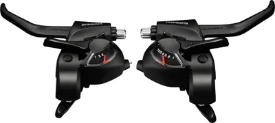 Immagine prodotto di Manopola del cambio Shimano Tourney ST-EF41 per bici EZ Fire Plus, manopola del cambio per mountain bike (MTB), set cambio a catena 7 velocità a destra + 3 velocità a sinistra