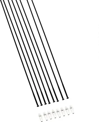 Image de DT Swiss Kit de rayons HXC1200 Spline 27,5 roue avant + roue arrière, WXKHXC0007072S, noir (1 kit)