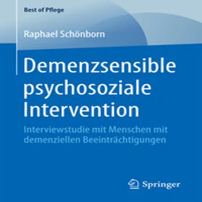 Produktbild von Demenzsensible psychosoziale Intervention