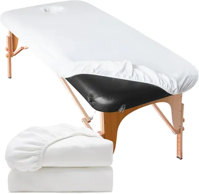 Productafbeelding van Verpakking met 2 beschermhoezen voor massagestoelen, met opening voor de hoofdruimte, 70 x 190 cm, wasbaar, beschermhoes voor massagestoel, zachte hoes voor massagestoel