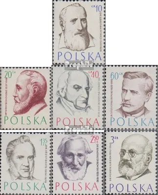 Produktbild von Briefmarken Polen 1957 Mi 1008-1014 (kompl.Ausg.) gestempelt Ärzte