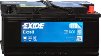 Produktbild von Exide EB1100 Excell 12V 110Ah 850A