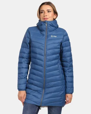 Produktbild von Gefütterter Damen-Mantel Kilpi LEILA-W, DUNKELBLAU, Größe 38