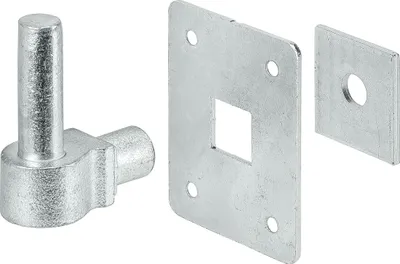 Produktbild von Vormann Durchschraubkloben mit Platte 16 x 64 mm x für M12