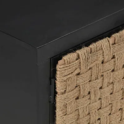 Image de vidaXL Armoire TV 120x30x40 cm en bois massif de manguier