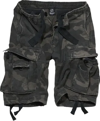 Image de Short classique vintage de Brandit, camouflage dunkles, XL