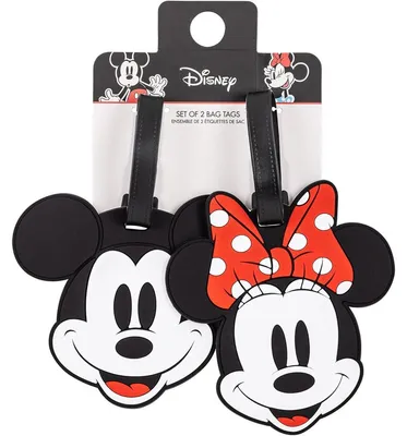 Productafbeelding van Disney Mickey en Minnie bagagestickers, set van 2