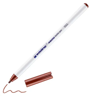Produktbild von Edding e-4600, Braun, Weiß