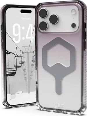 Zdjęcie produktu dla Urban Armor Gear Plyo, Pokrowiec, Apple, iPhone 17 Pro Max, 17,5 cm (6.9"), Czarny, Przezroczysty