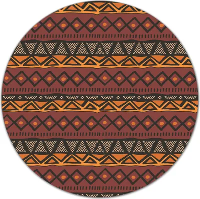 Produktbild von Glas-Herdabdeckplatte Glaskeramikkochfeld-Abdeckung Schneideplatten - 40 cm - Ethnisch afrikanisch