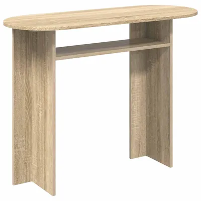 Image de Table console Chêne Sonoma 100 x 39,5 x 75 cm Bois d'ingénierie