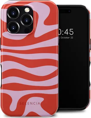 Zdjęcie produktu dla Selencia Vivid Backcover z MagSafe dla Apple iPhone 16 Pro - Dream Swirl Pink
