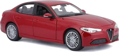 Zdjęcie produktu dla BBURAGO Alfa Romeo Giulia 2016, 1:24, Model samochodu sportowego, Wstępnie zmontowany, 1:24, Alfa Romeo Giulia (2016), 1 szt., 3 lat(a)
