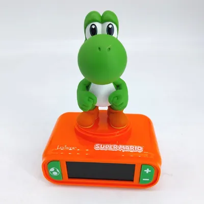 Produktbild von Lexibook Super Mario Yoshi Nachtlicht Wecker Klänge Melodien