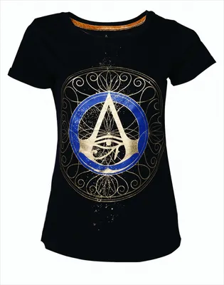 Produktbild von Assassins Creed T-Shirt -S- Gold Spaller Logo