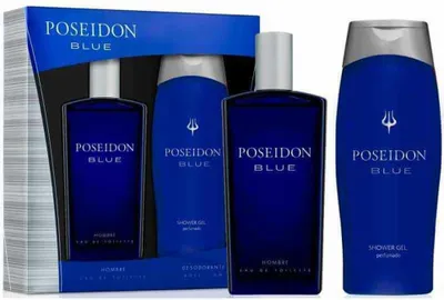 Image de Poseidon Blue Case Set - Eau de Toilette & Shower Gel