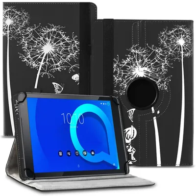 Produktbild von 13Schutzhülle für Vale V11E LTE-4128 Tasche Tablet Hülle Case Schutz Cover 360° DrehbarFarbe 360 Uni:Motiv 12
