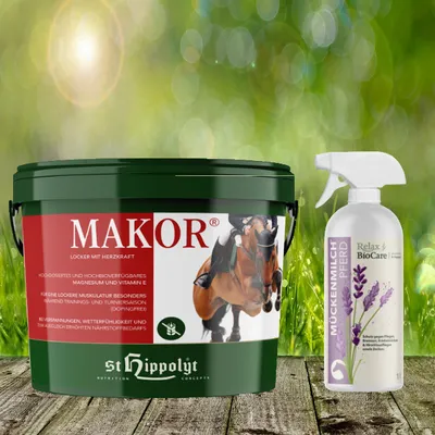 Productafbeelding van St. Hippolyt Micro Vital, 10 kg + Relax Biocare Mückenmelk, 500 ml