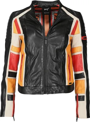 Produktbild von Maze Lederjacke 42020125 Damen orange/red S