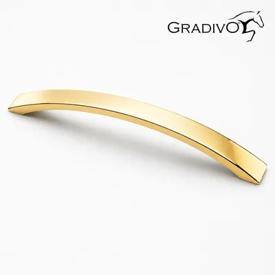 Produktbild von Möbelgriff Küchengriffe Schrankgriff Bügelgriff Schubladengriffe 620 Gold 128 mm