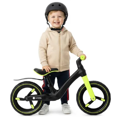 Image de Vélos sans pédales pour enfants, vélo d'équilibre pour enfants, vélo sans pédales SPORT avec garde-boue en nylon, facile à gonfler, à partir de 2 ans