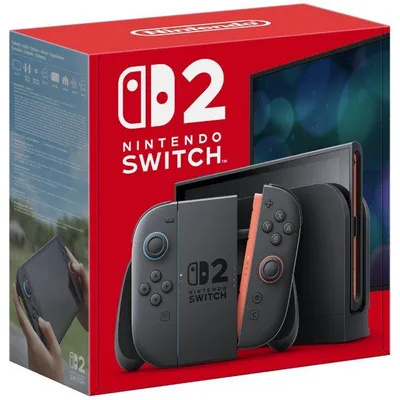 Obrázok produktu pre Herná konzola Nintendo Switch 2, displej 1080p 4K HDR s obnovovacou frekvenciou 120 snímkov za sekundu, vymeniteľná batéria, magnetické ovládače Joy-Con 2, farby: svetlomodrá a svetloružová