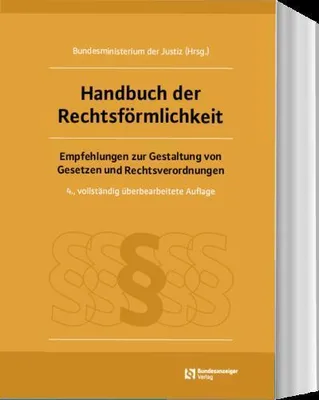 Image de Handbuch der Rechtsförmlichkeit