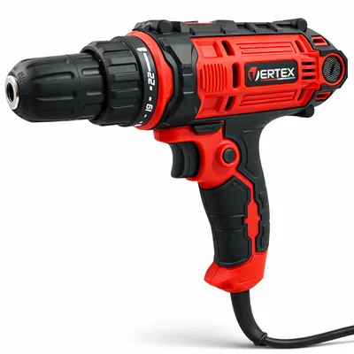 Produktbild von Netzschrauber, 300W, 5-Meter-Kabel, 10-mm-Bohrfutter, Leistungsstark und Handlich