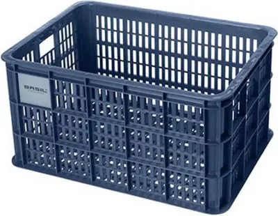 Immagine prodotto di cassa per bicicletta riciclata L 40 litri blu - 21159