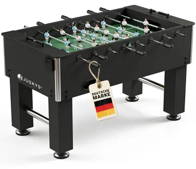 Produktbild von ArtSport Tischkicker Wuzzler – Kickertisch inkl. 2 Bälle mit Getränkehalter – Kicker – Tischfußball – Fußballtisch - Kickerkasten