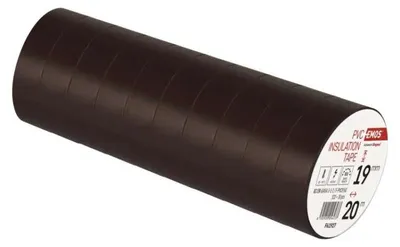 Obrázok produktu pre EMOS Izolačná páska PVC 19mm / 20m hnědá, balenie 10 ks