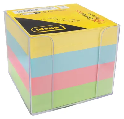Produktbild von Idena Zettelbox 9x9x8cm 700 Blatt