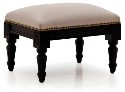 Immagine prodotto di Sgabello di design imbottitura soggiorno panca poggiapiedi pouf seduta sgabello seduta pouf