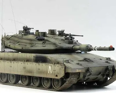 Zdjęcie produktu dla Zestaw modelarski czołgu 13227 - MERKAVA MK.IV LIC (1:35)