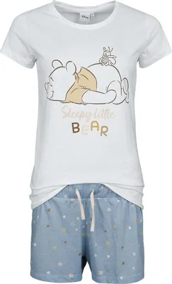 Produktbild von Winnie The Pooh Schlafanzug Damen Chill multicolor L