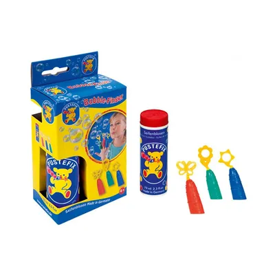 Produktbild von Pustefix 3 Bubble-Finger Seifenblasen 70ml