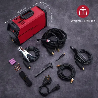 Image de Appareil de soudage multifonction 2-en-1 pour le soudage à l'électrode et utilisable de manière portable