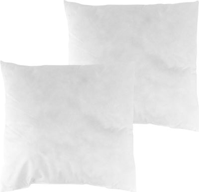 JACK 2er Set Innenkissen Kissenfüllung 30x50 40x40 45x45 40x60 50x50 Inlett Kopfkissen Zierkissen Sofa Kissen, Größe:45 x 45 cm