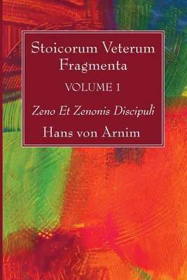 Produktbild von Stoicorum Veterum Fragmenta Volume 1