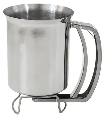 Teigspender aus Edelstahl, 900 ml, 16 x 11 x 14 cm